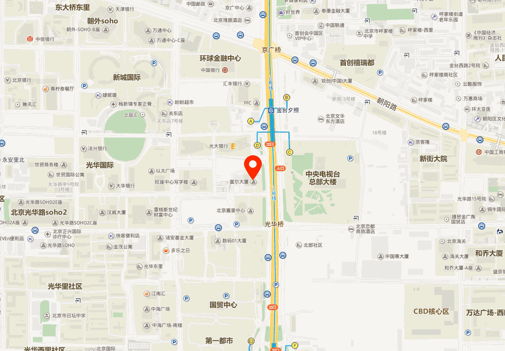 富尔大厦位置地图